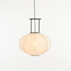 Pego Hanglamp Linnen Off-white H55 x Ø50 cm