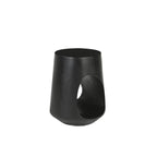 Side table Mango Wood Asymmetrical Black