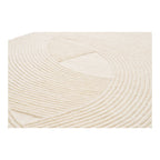 Vloerkleed 160x230 cm Ivoor Handgetuft