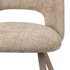 Boogstoel crème (set van 2)
