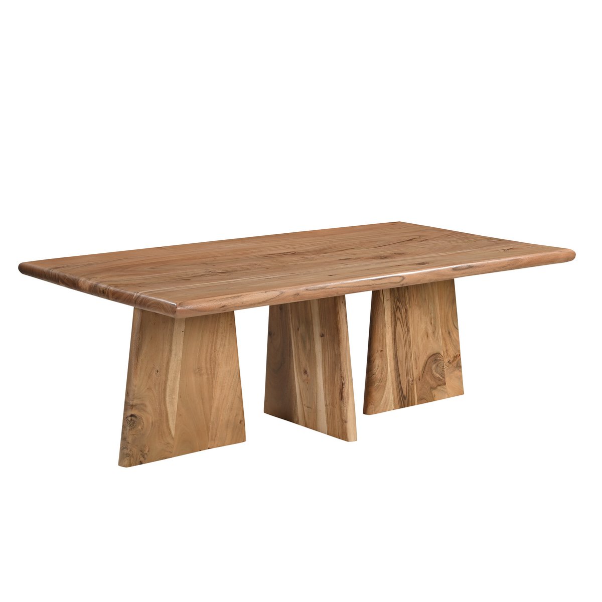 Coffee table 130x70 cm Solid Acacia
