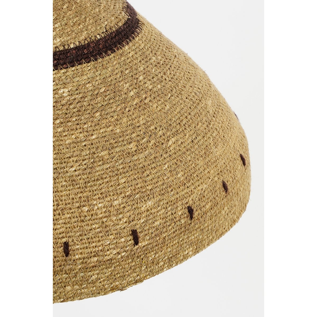 Hanglamp Jute Lichtbruin - H22 x Ø41 cm