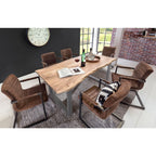 Tafel 180x100 cm natuurlijk acacia