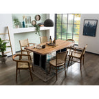 Dining table 180x100 cm Akazie wood
