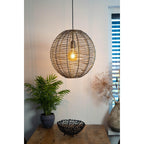 Hanglamp Metaal Antiek Brons Ø45x45cm