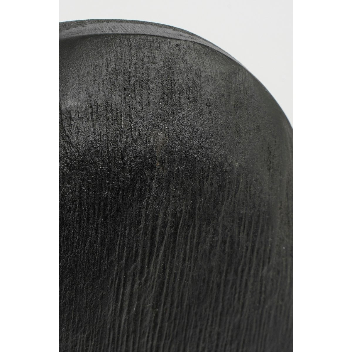 Ornament on Foot - Mango Wood Black - 38 cm