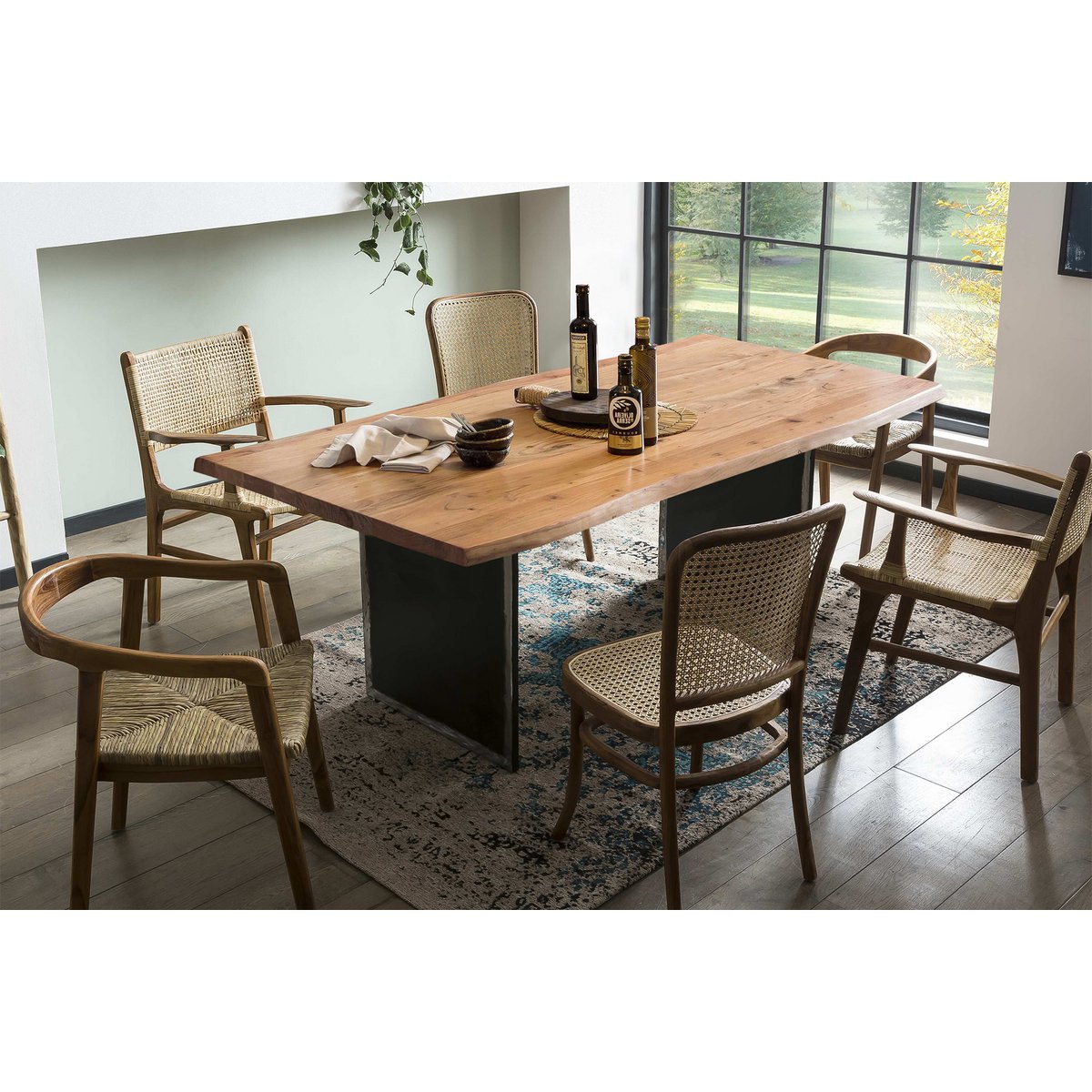 Dining table 160x85 cm Akazie