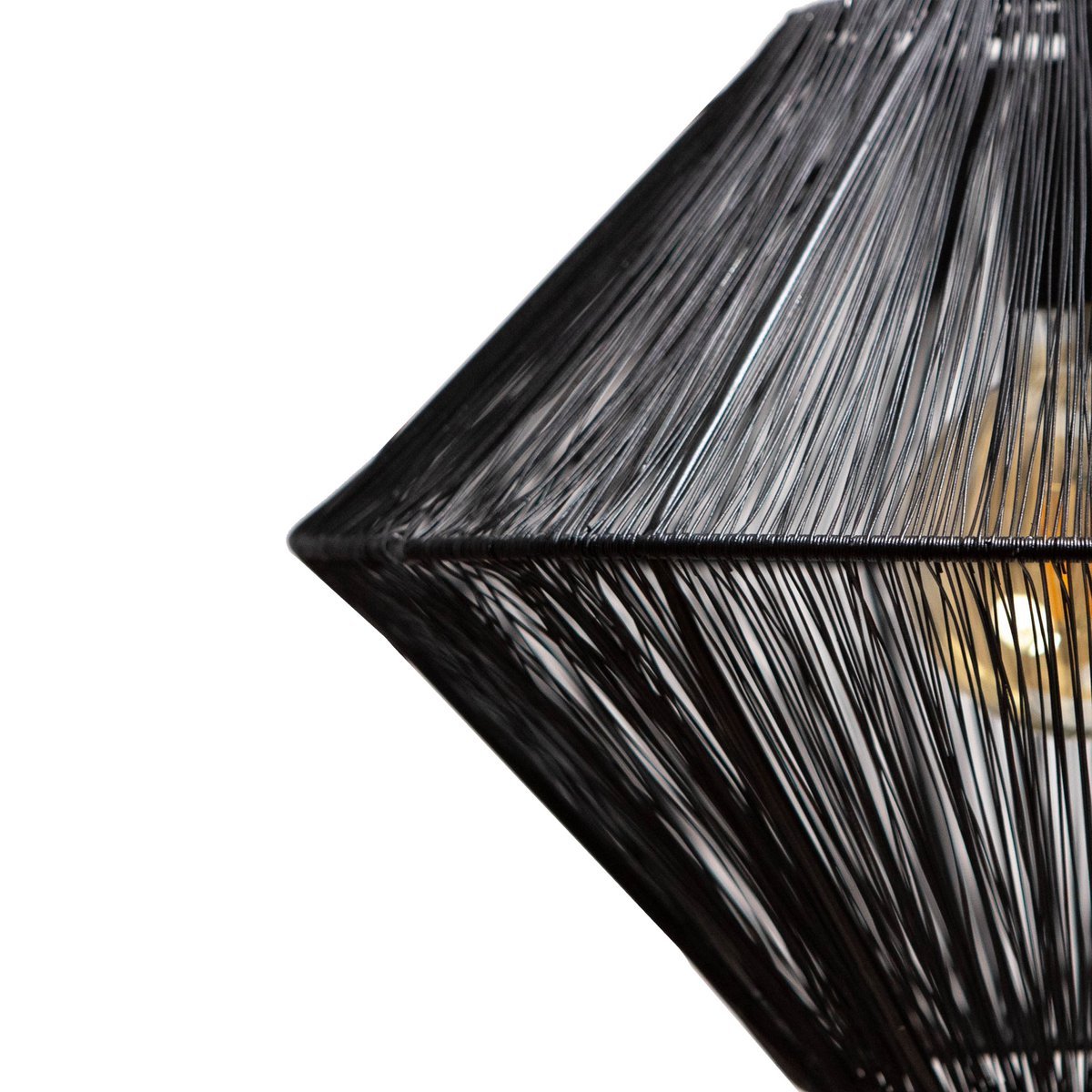 Hanglamp Charly Mat Zwart Ø40x27cm