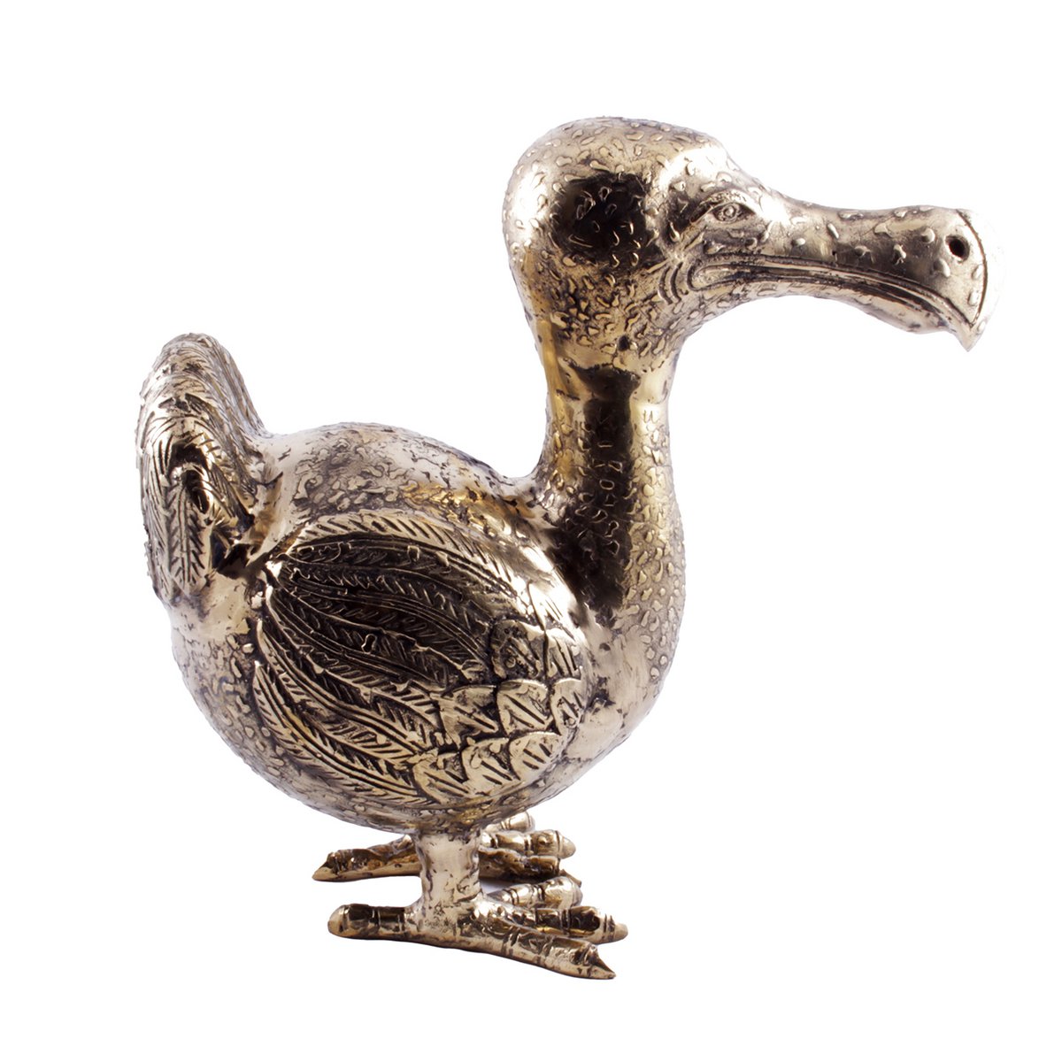 Messing Dodo M decoratief beeld
