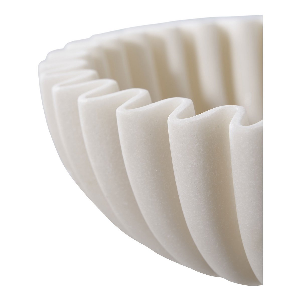 Beige Bowl ø20x6.5 cm Polyresin