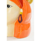 Funny Bloempot Binnen - H25 x Ø20 cm - Geel