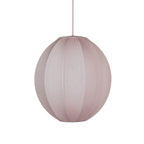 Hanglamp Roze Ø35x35cm Stof