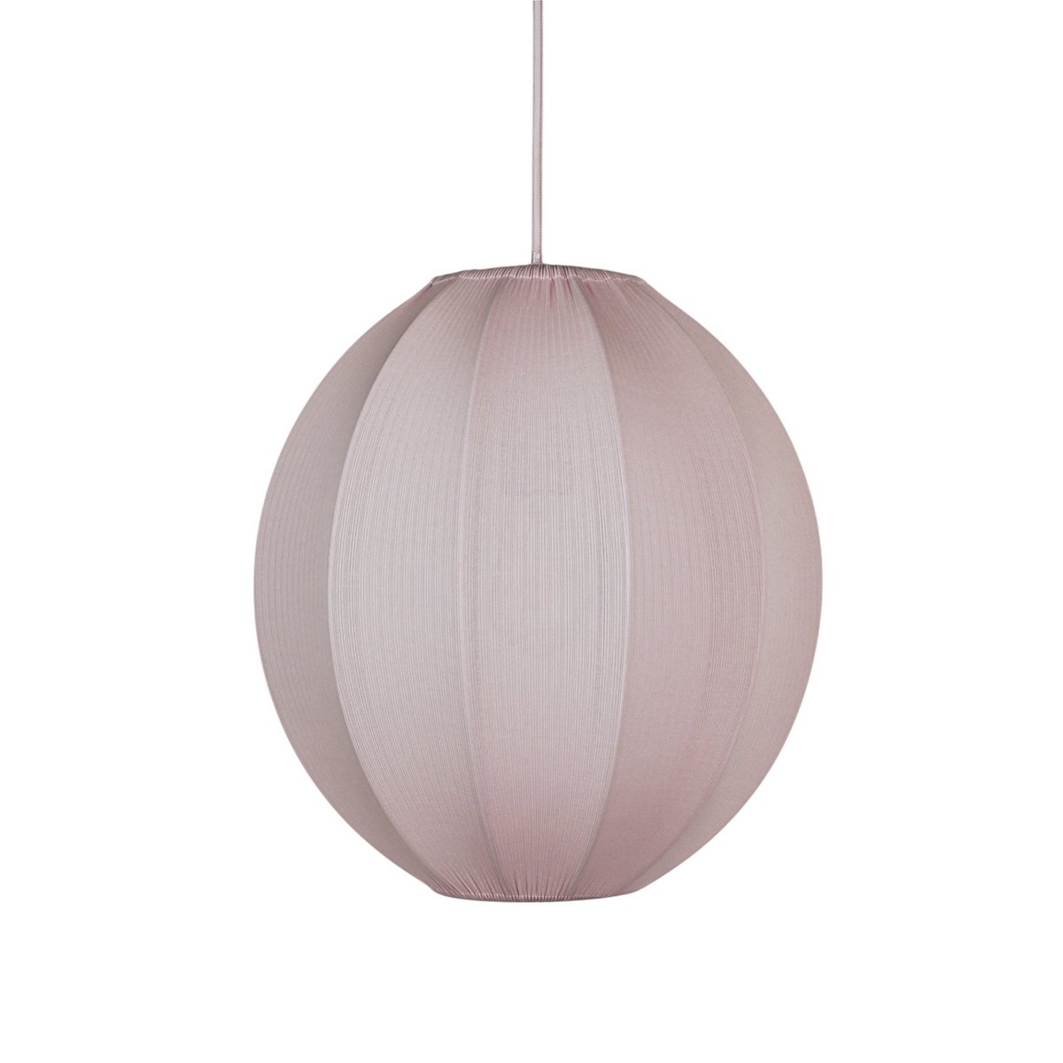 Hanglamp Roze Ø35x35cm Stof
