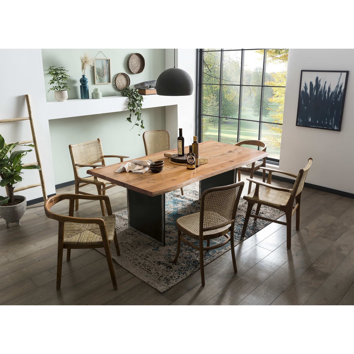 Dining table 160x85 cm Akazie