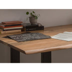 Tafel met zwart frame 180x90 cm