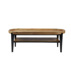 Rectangular Coffee Table with Tray
