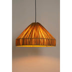 Elisa Hanglamp - Raffia - Lichtbruin - Ø30 cm