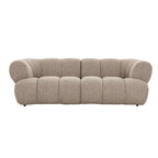 Beige 2,5-zits bank in moderne woonkamer