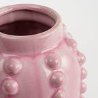 Keramieken Vaas Roze - H30 x Ø11 cm