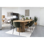 Vaas Rond Keramiek Bruin Groen/bruin