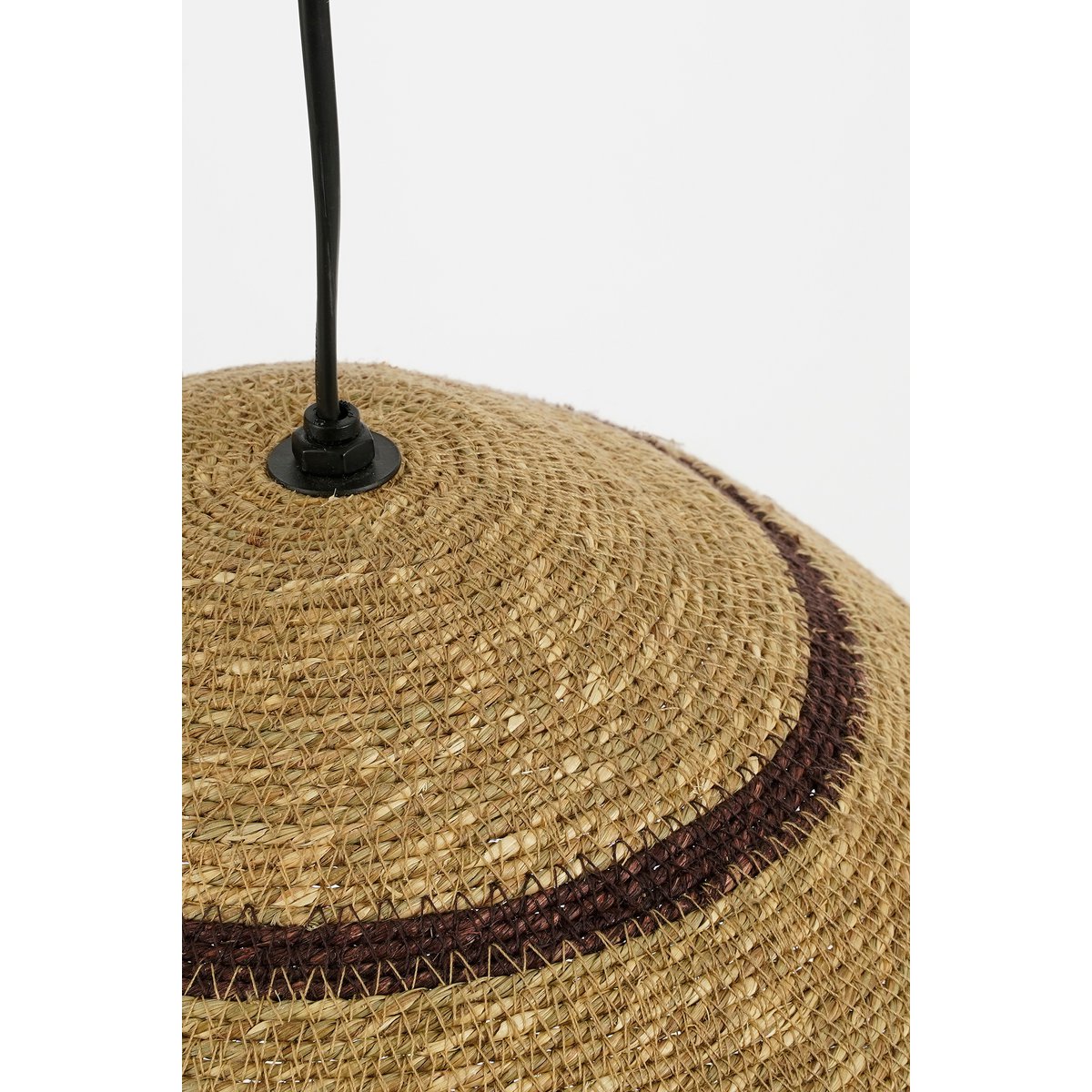 Hanglamp Jute Lichtbruin - H16 x Ø36 cm