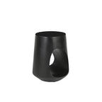 Side table Mango Wood Asymmetrical Black