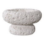 Kandelaar set van 2 cement grijs