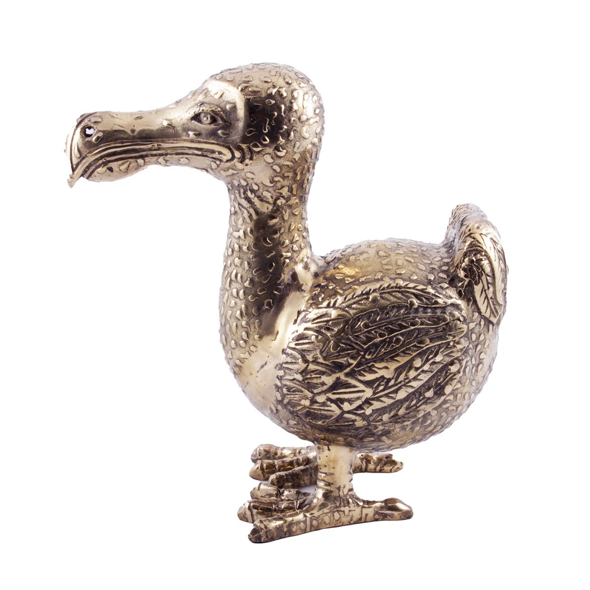 Messing Dodo Beeld S