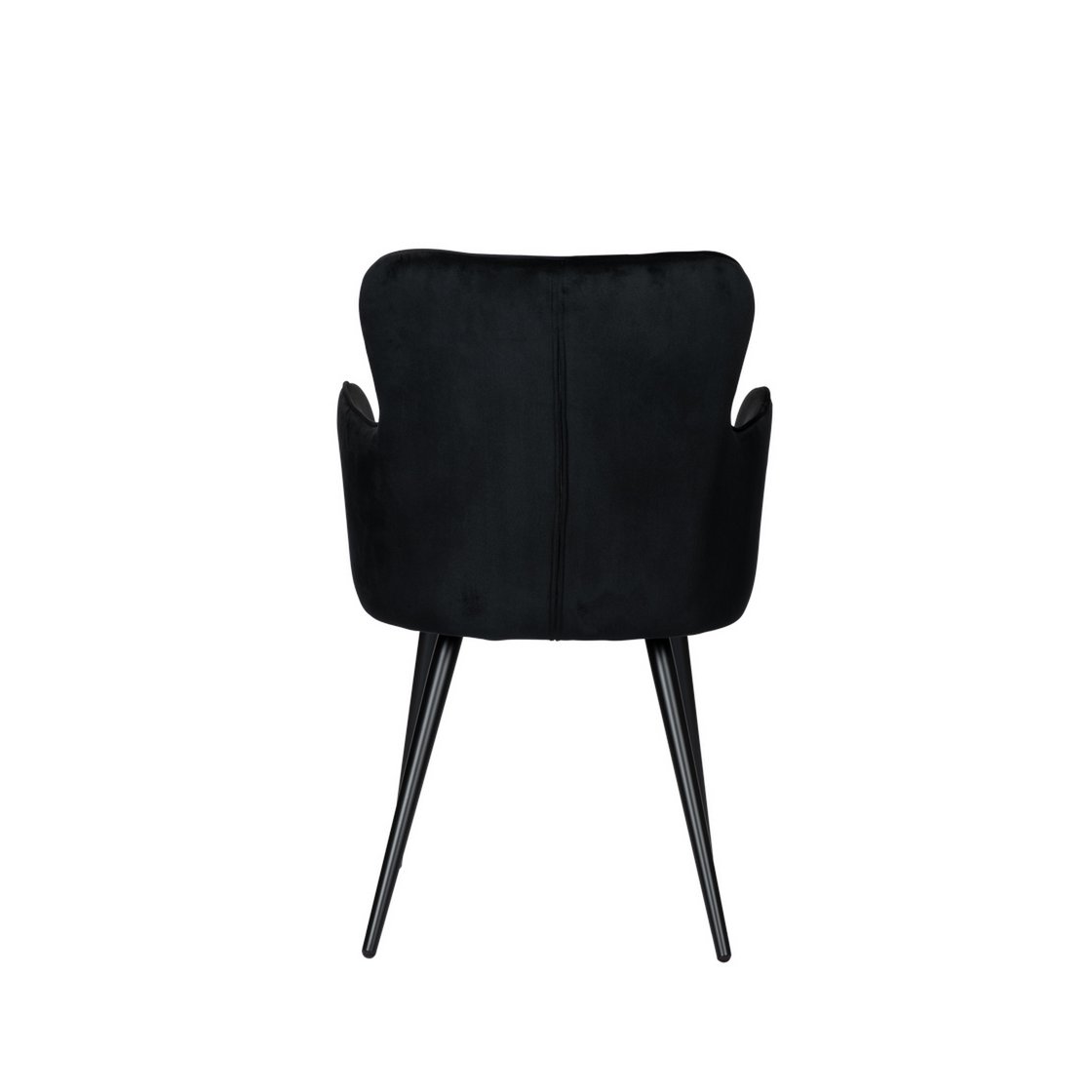 Vleugelstoel zwart (Set van 2) - Comfortabel design