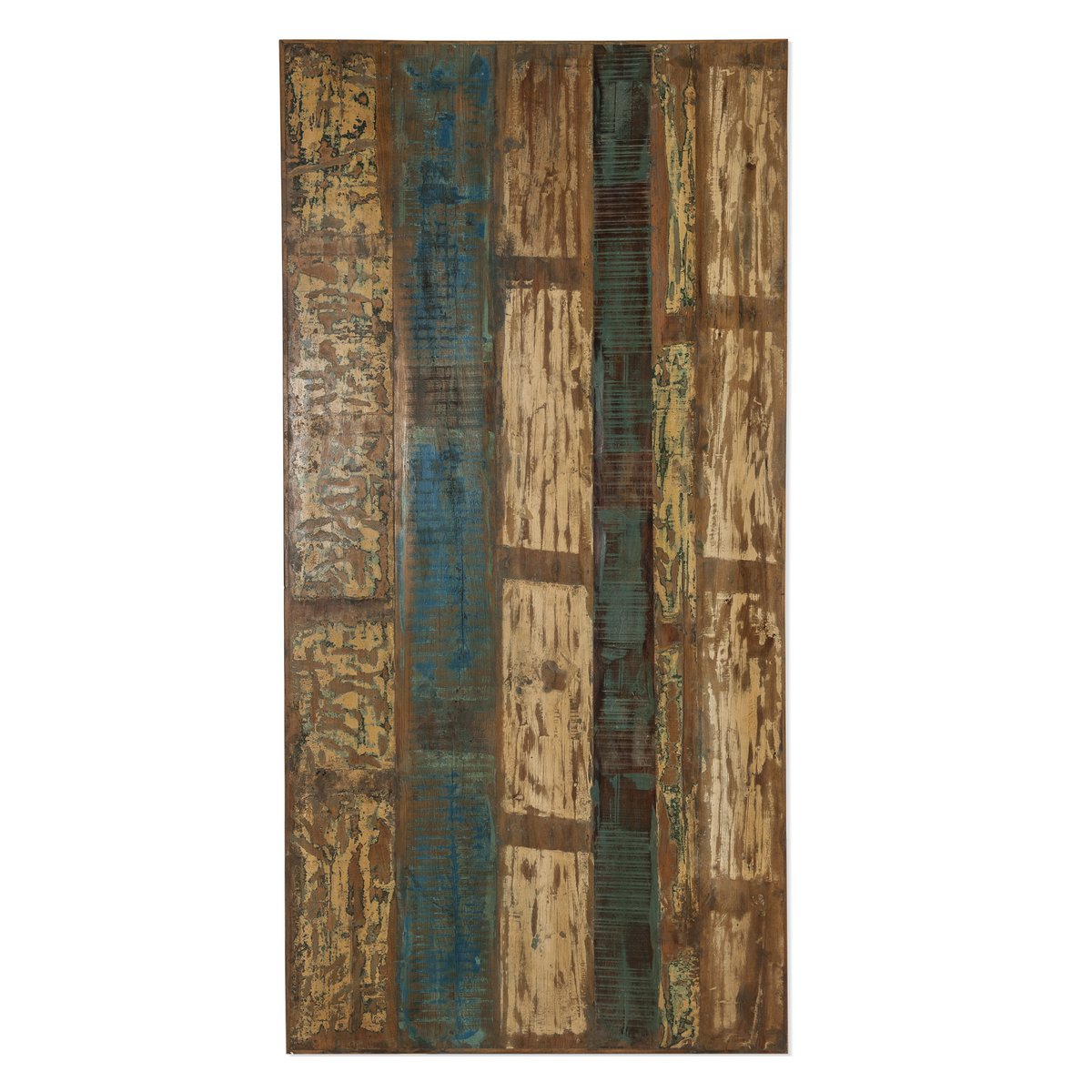Dining table 220x100 cm Wood and Iron