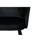 Vleugelstoel zwart (Set van 2) - Comfortabel design