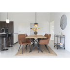 Eetkamerstoel Bruin Harbo - Set van 2