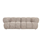 Beige 2,5-zits bank in moderne woonkamer