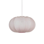 Hanglamp Roze Ø44x24cm Stof