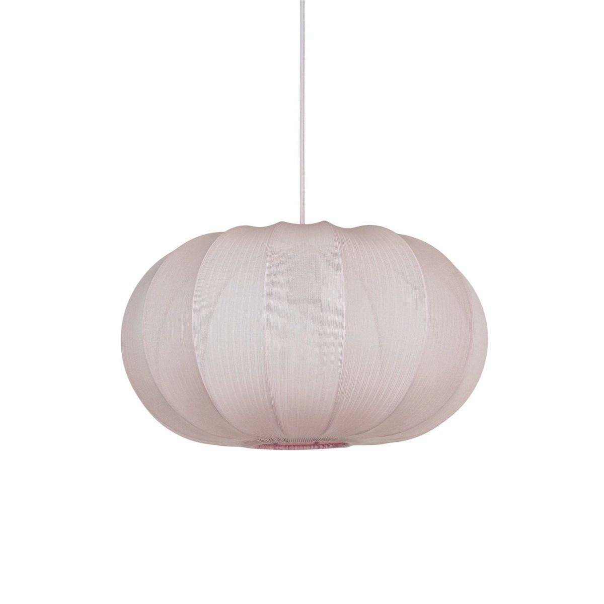 Hanglamp Roze Ø44x24cm Stof