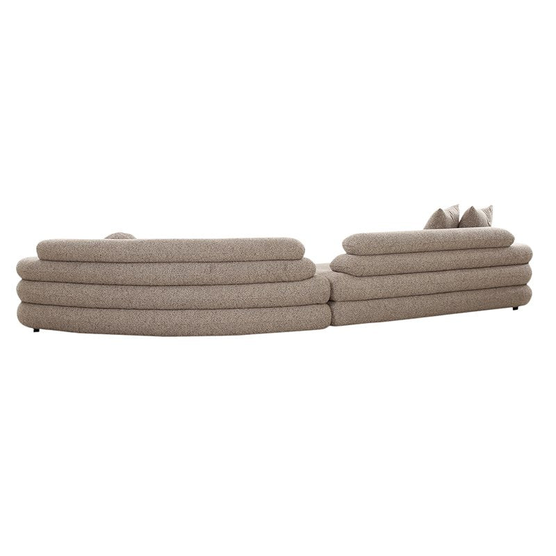 Bank 6-zits Sand Boucle