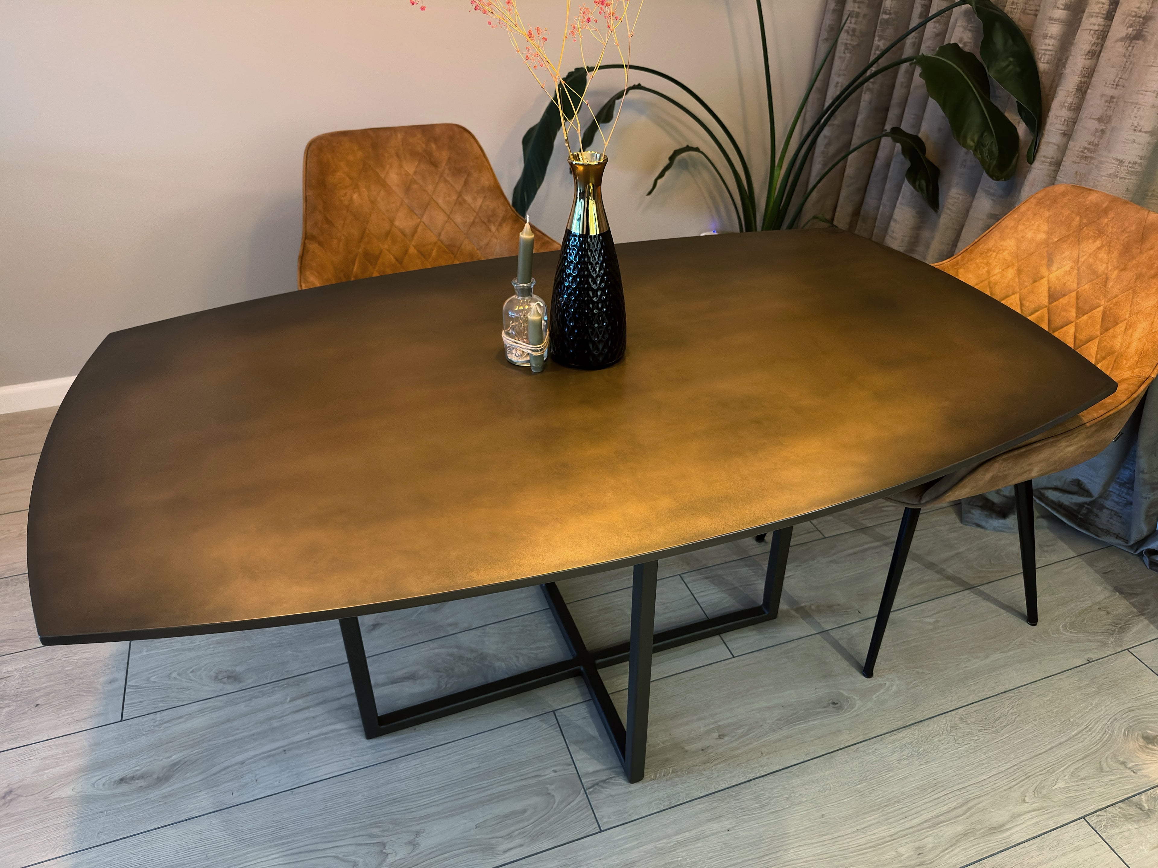Danish Oval Dining Table Noyer