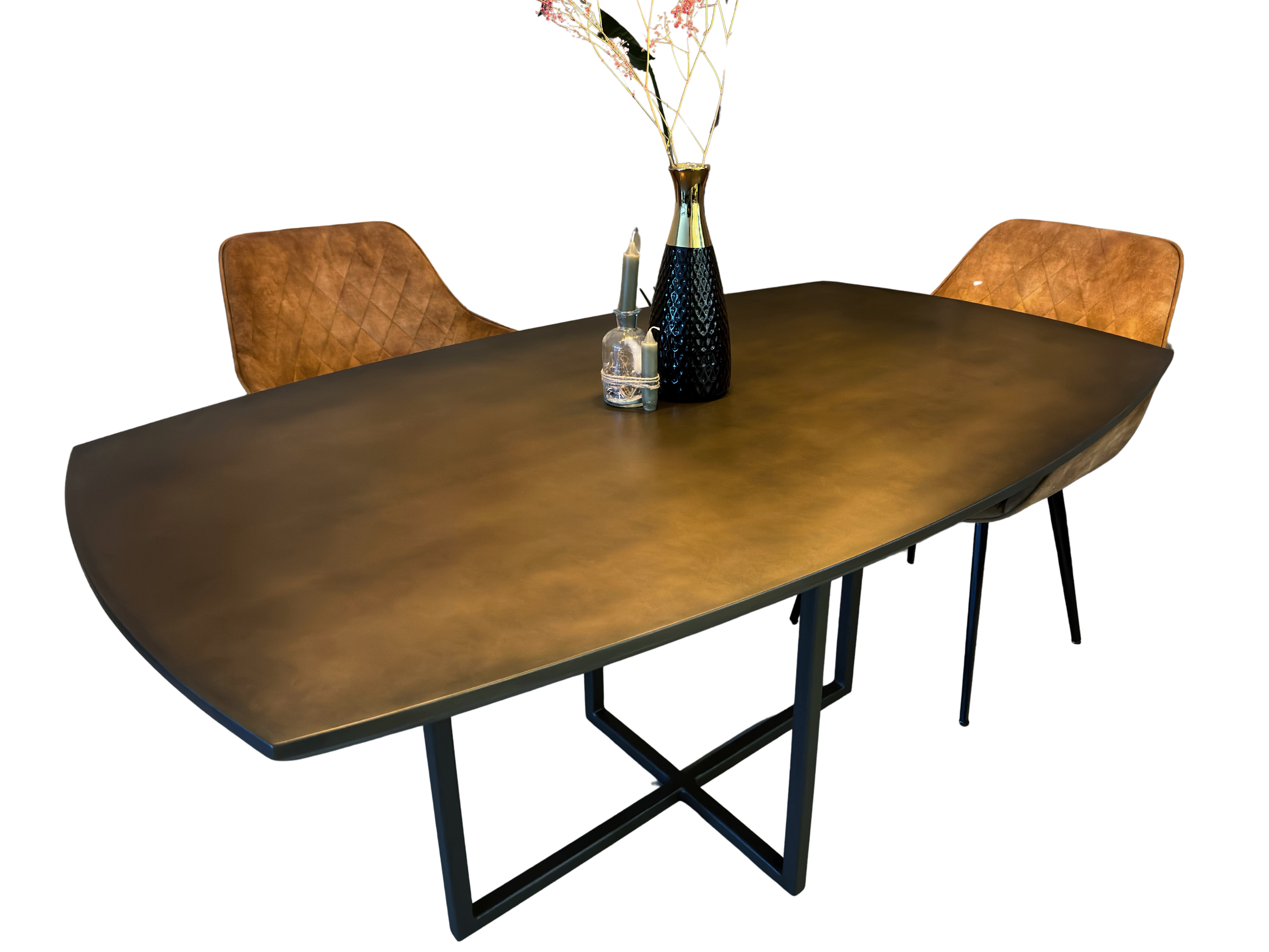 Danish Oval Dining Table Noyer