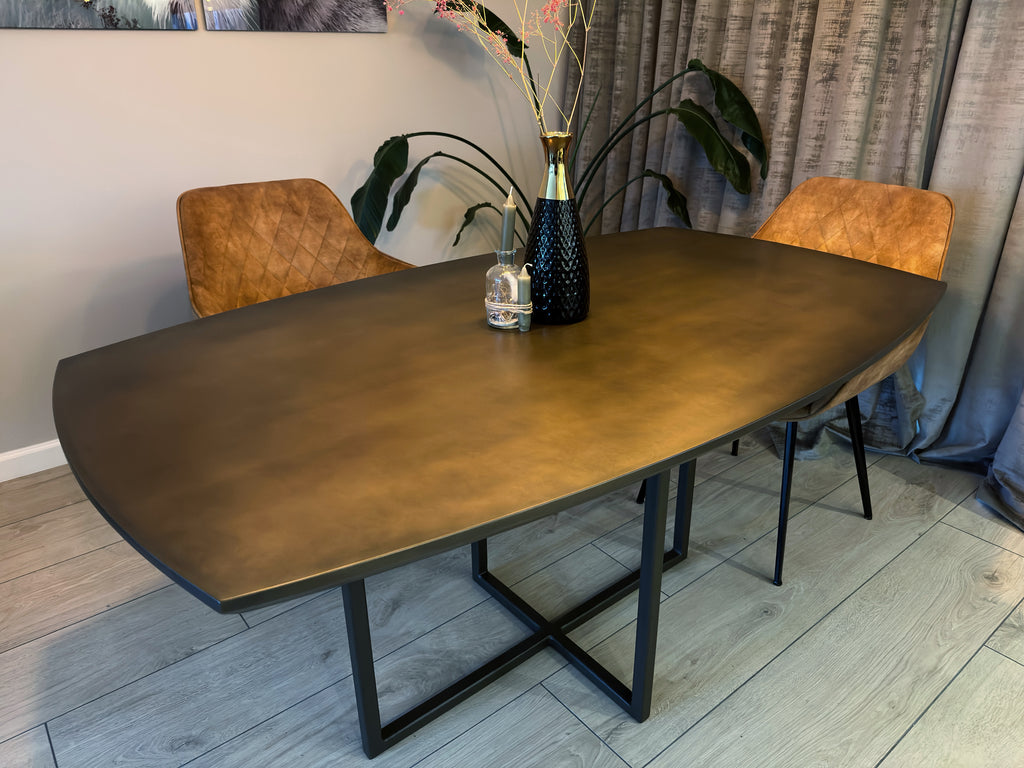 Danish Oval Dining Table Noyer