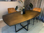 Danish Oval Dining Table Noyer