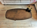 Danish Oval Coffee Table Sirolo
