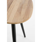 Jailey Bijzettafel - Set van 2 - Gerecycled Hout - Bruin - L84 x B39 x H39 cm