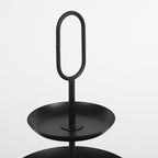 Rama Etagère 3 Laags - Metaal - Zwart - H55 x Ø38 cm