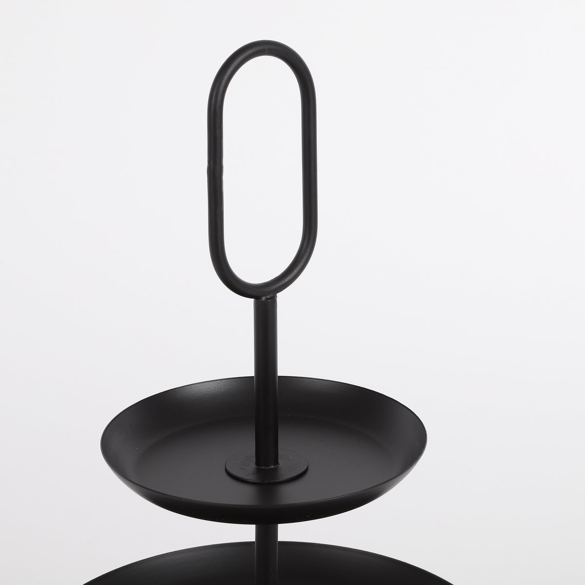 Rama Etagère 3 Laags - Metaal - Zwart - H55 x Ø38 cm
