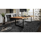 Dining table 240x100 cm Natural Acacia