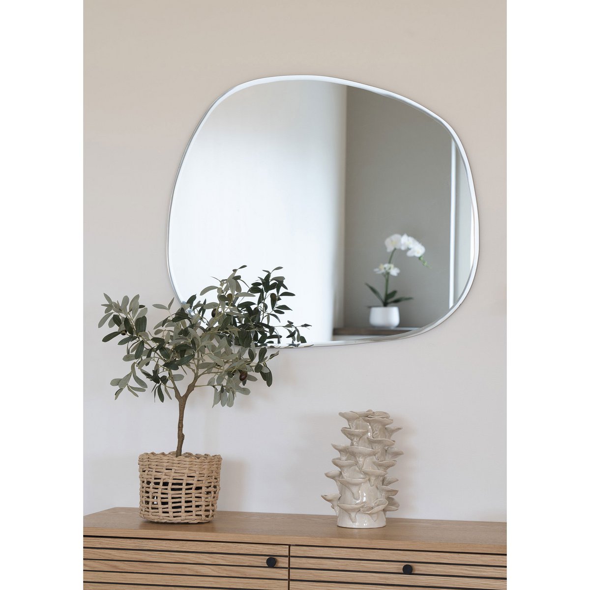 Keramische Decoratie Beige 18x15x24 cm