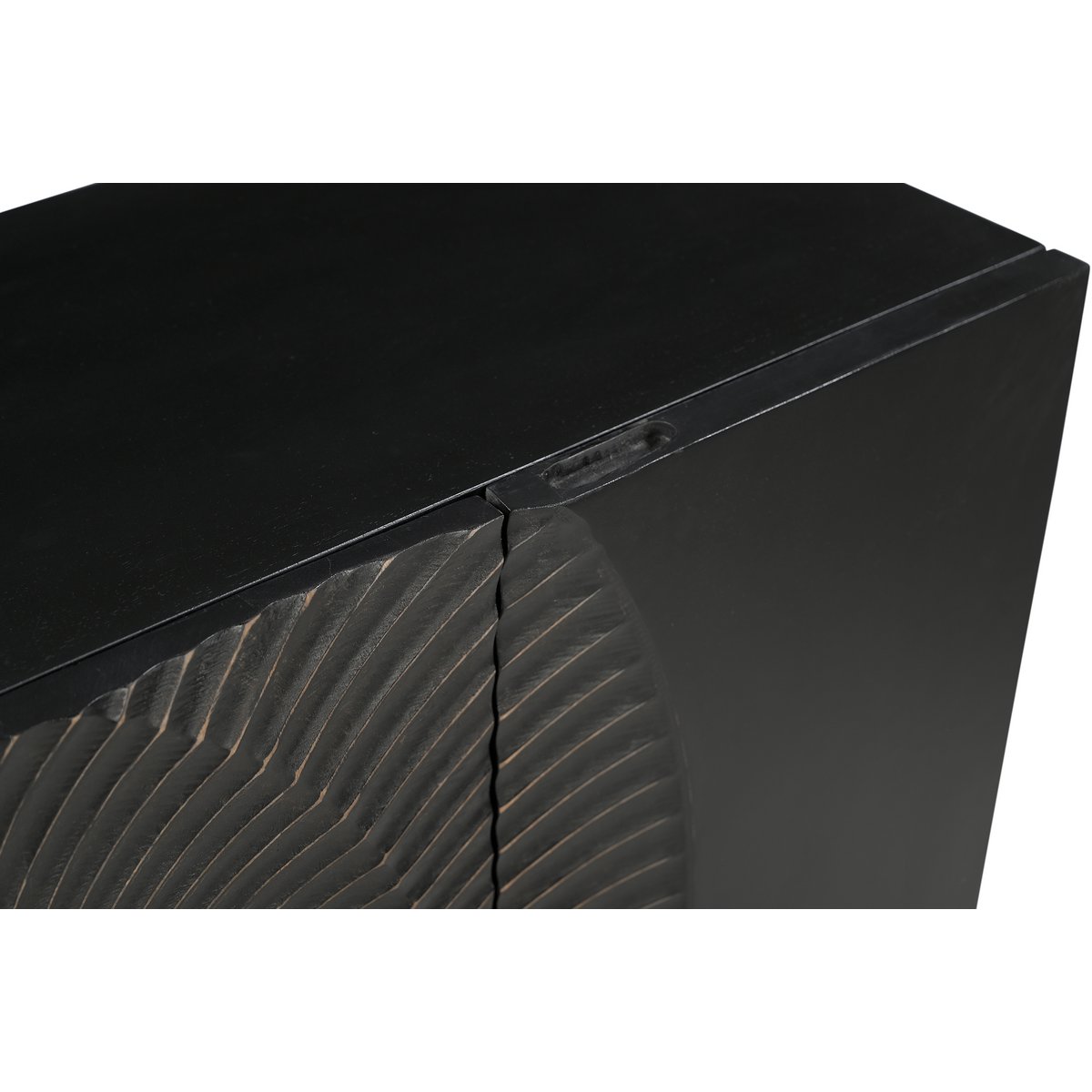 Black Mango Wooden Sideboard 150cm