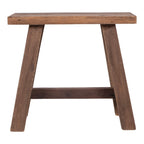 Barcelona Bench - Natural Teak 50x25x45cm