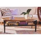 Rectangular Coffee Table with Tray
