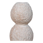 Set van 2 Cementen Kaarsenhouders Naturel